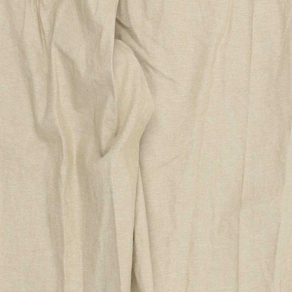 isle Womens Beige Trousers Size 14 L26 in