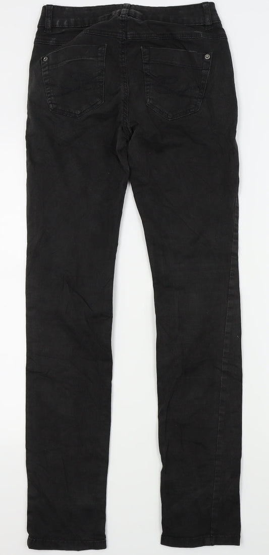 FIVE Womens Black Skinny Jeans Size 34 L30 in