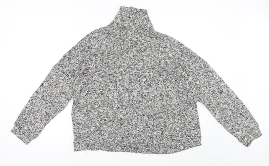 FOREVER 21 Womens Grey Pullover Jumper Size M