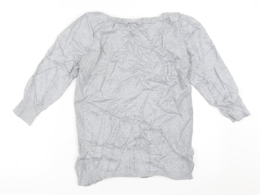 Papaya Womens Grey Pullover Jumper Size 10