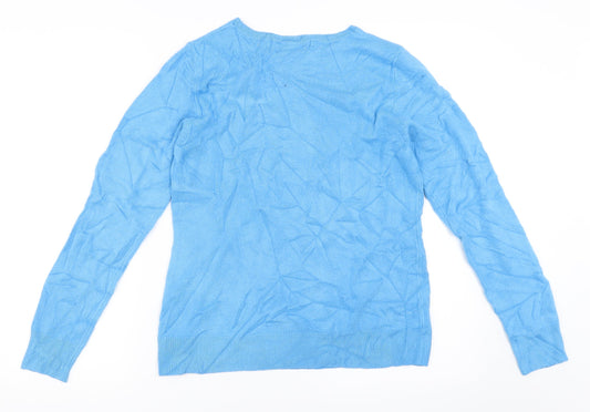 Very Womens Blue Pullover Jumper Size 12