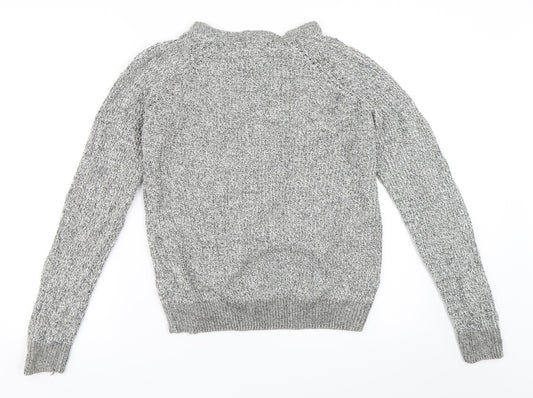 Marks and Spencer Womens Grey Pullover Jumper Size M