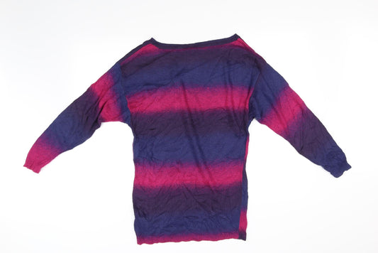 Divided Womens Black Pullover Jumper Size 6
