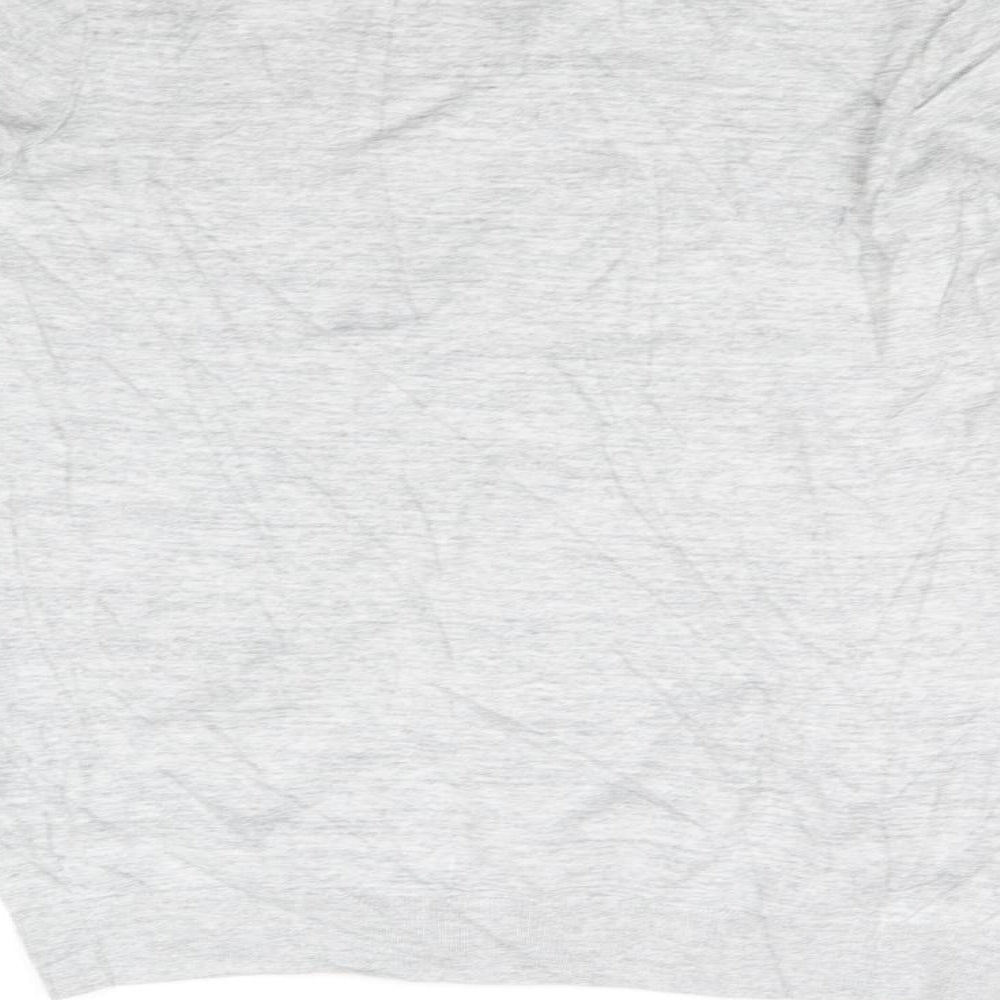 Brand and care label for Next women’s grey jumper, size S