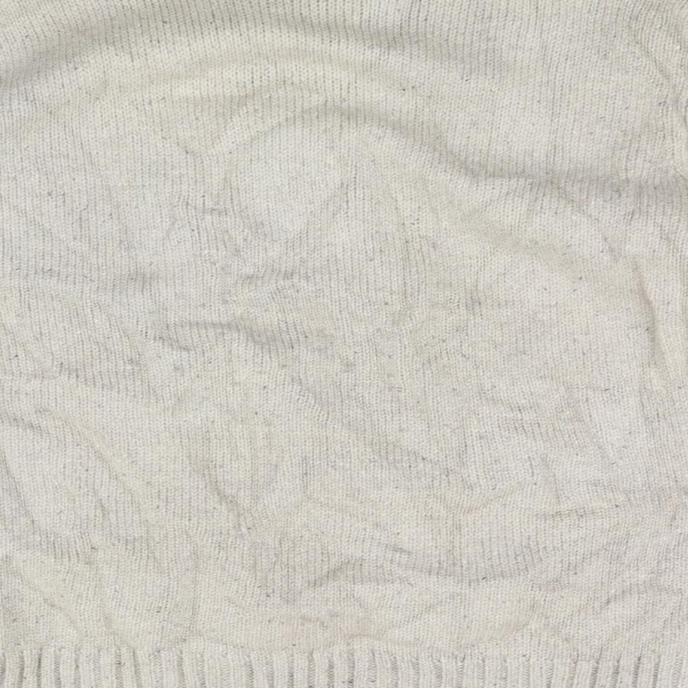 ALS Womens Beige Pullover Jumper Size L