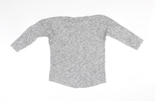 cropp Womens Grey Houndstooth Basic T-Shirt Size M