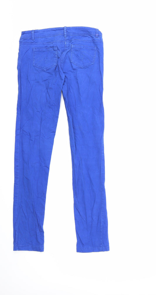 Pimkie Womens Blue Denim Skinny Jeans Size 28 in L30 in