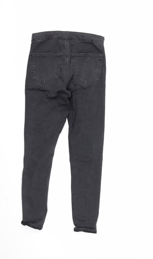 Topshop Mens Grey Denim Skinny Jeans Size 30 in L30 in - Joni jeans