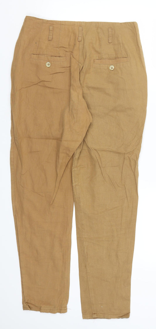Miso Womens Beige Trousers Size 10 L26 in