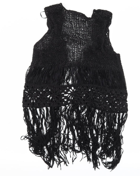 George Womens Black Knit Cardigan Jumper Size M
