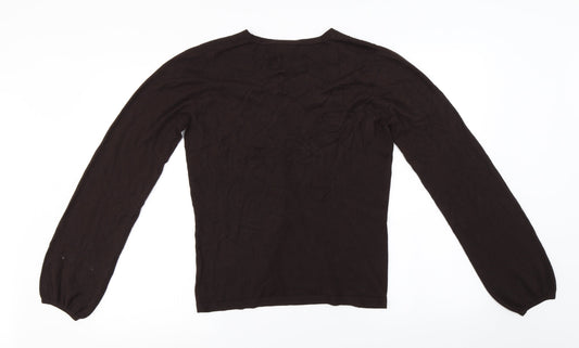 NEXT Womens Brown Pullover Jumper Size 16
