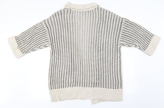 Wallis Womens Ivory Cardigan Jumper Size M