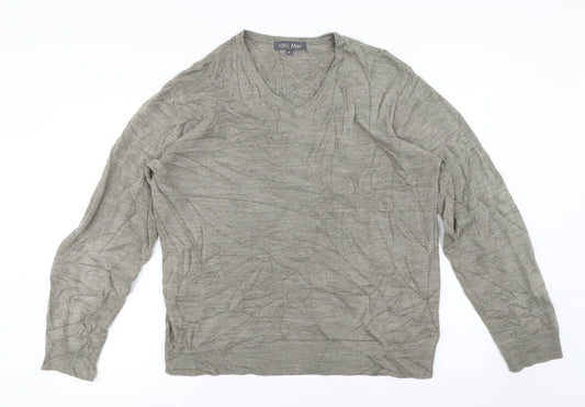 Marks and Spencer Mens Brown Pullover Jumper Size XL
