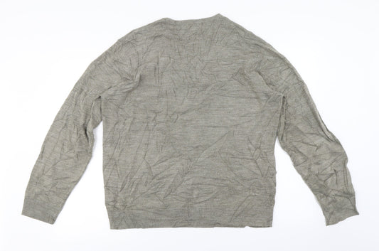 Marks and Spencer Mens Brown Pullover Jumper Size XL