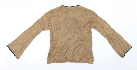 Zara Girls Brown Pullover Jumper Size 12-13 Years