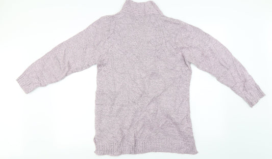 Edmee Womens Pink Pullover Jumper Size 14