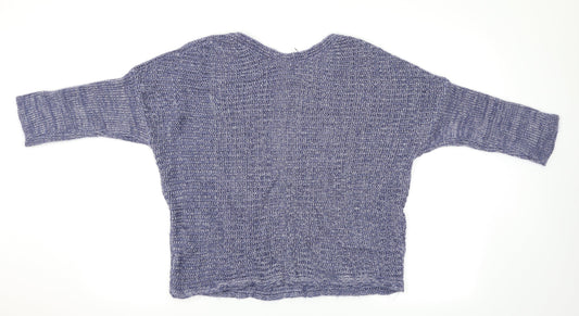 Roman Womens Blue Pullover Jumper Size 16