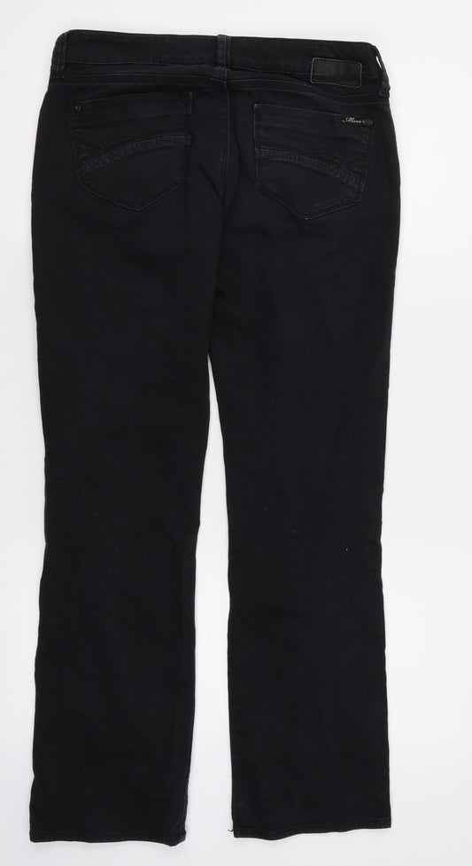 Mavi Mens Black Denim Straight Jeans Size 29 in L30 in
