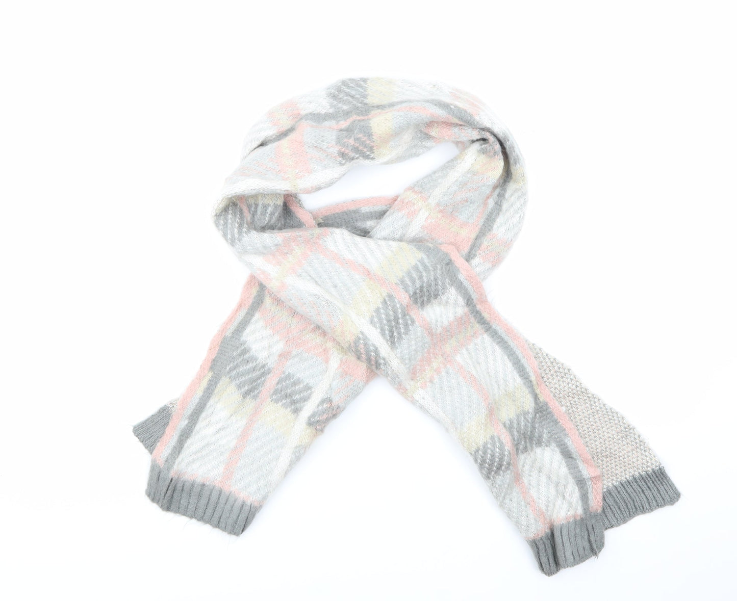 Preworn Womens Pink Scarf
