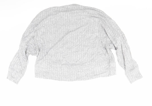 Marks and Spencer Womens Grey Pullover Jumper Size 16