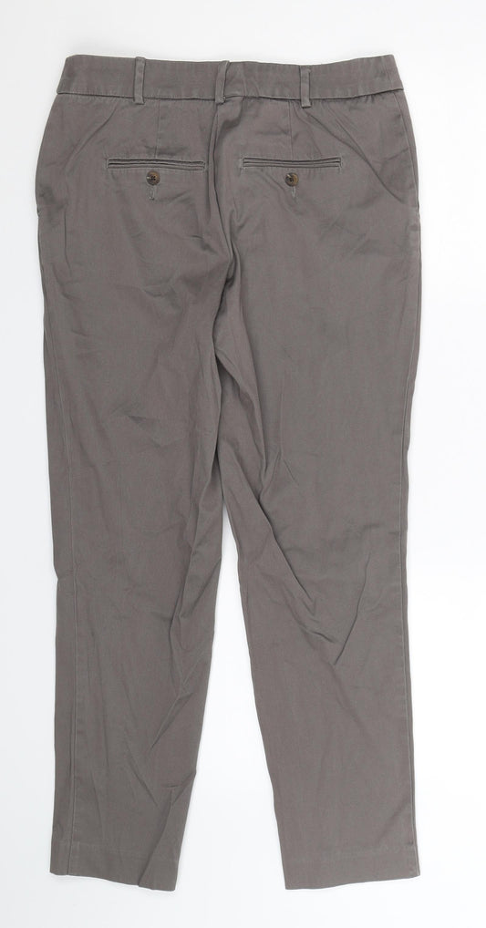 NEXT Womens Grey Trousers Size 10 L27 in