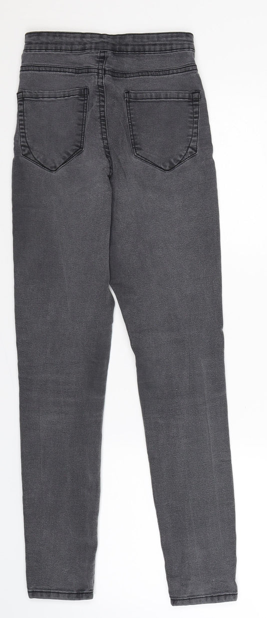Denim Co Womens Grey Denim Jegging Jeans Size 6 L25 in