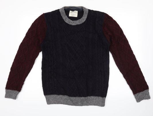 burton Mens Red Pullover Jumper Size S