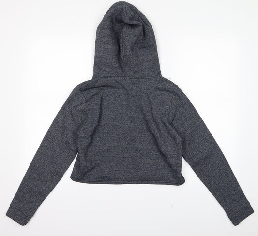 Daisy Street Womens Grey Pullover Hoodie Size M