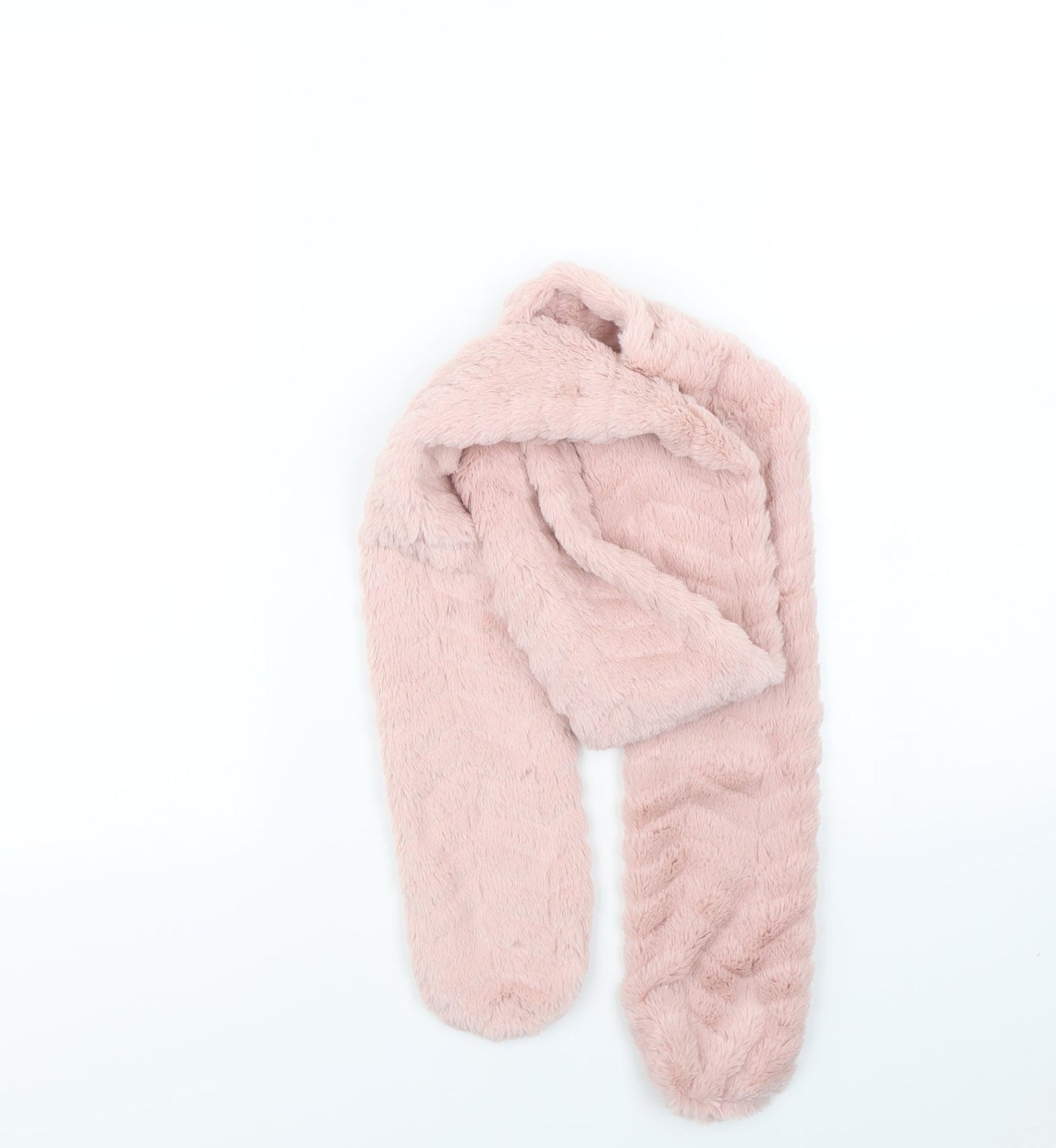 Front view of Preworn girls’ pink scarf scarves & wraps one size
