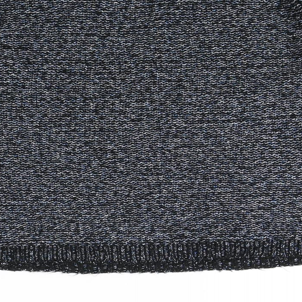 Brand and care label for Dorothy Perkins women’s black jumper, size UK 16