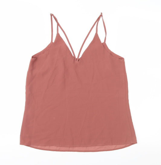 New Look Womens Brown Camisole Blouse Size 6