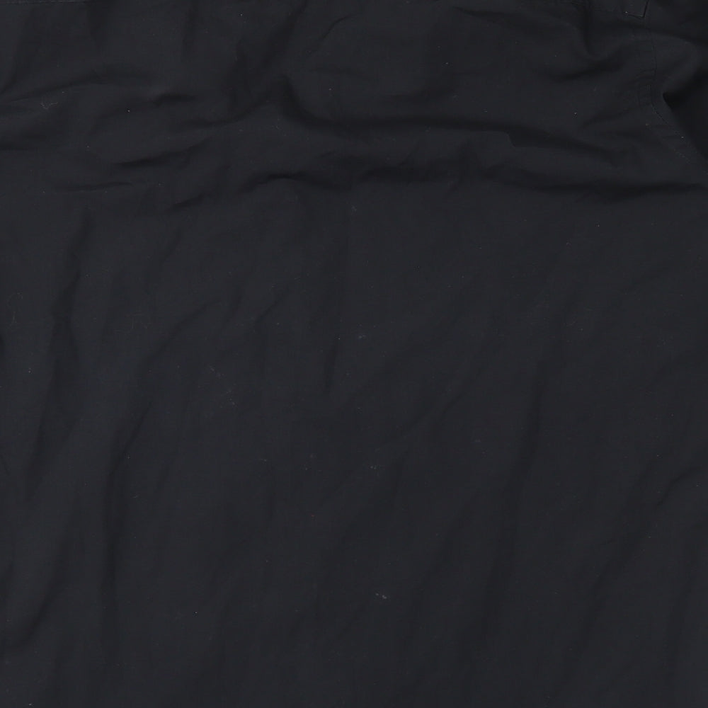 Cedar Wood State Mens Black Button-Up Size 15