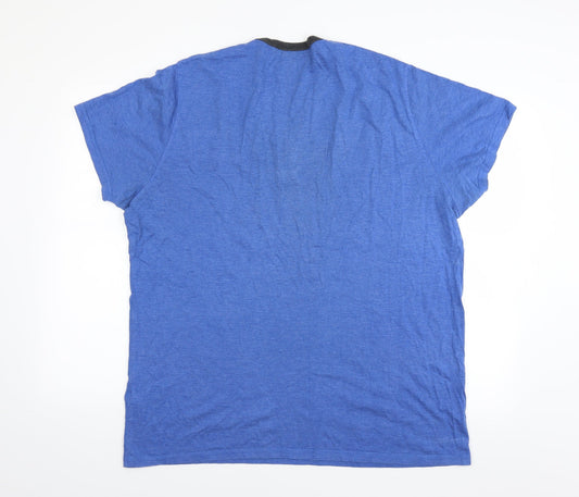 Burton Womens Blue Basic T-Shirt Size 2XL