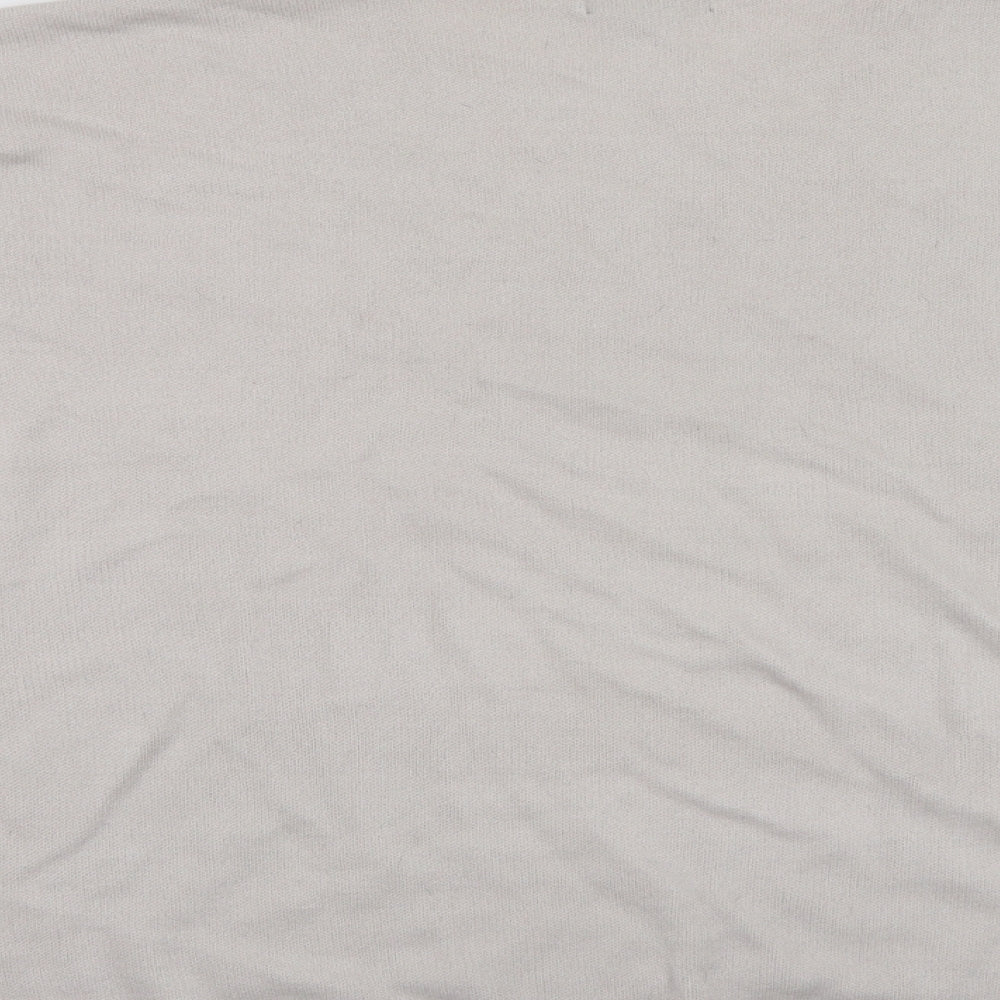 Brand and care label for Primark women’s ivory pullover sweatshirt, size UK 18