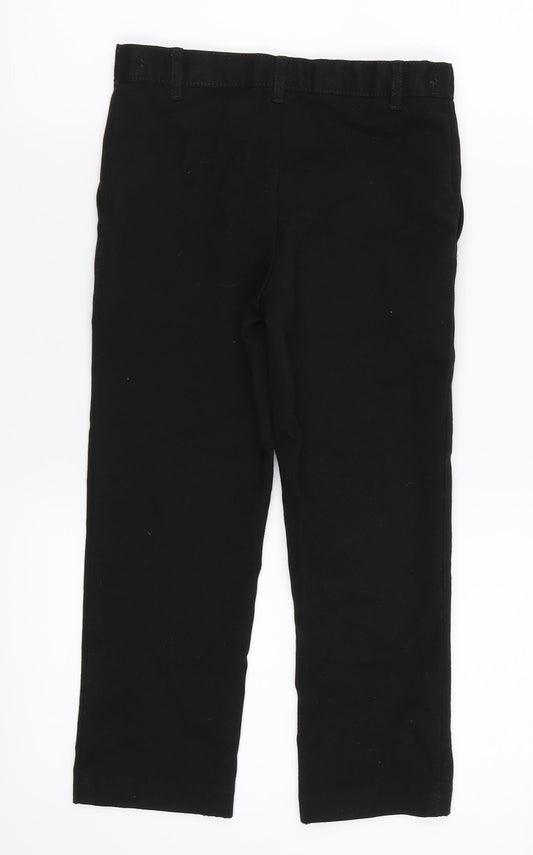 George Boys Black Trousers Size 5-6 Years