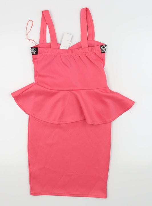 Head Girl Womens Pink Fit & Flare Size 8