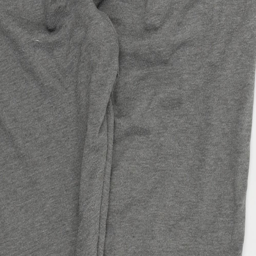 Brand and care label for kaibi women’s grey jogger trousers, size XL, 26-inch leg