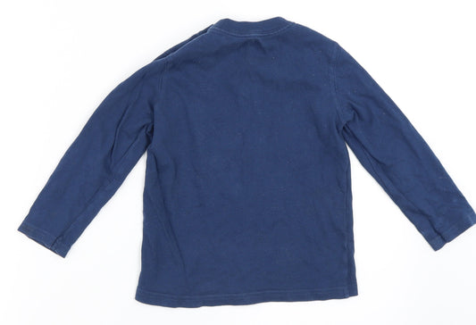 Gap Boys Blue Basic T-Shirt Size 4 Years