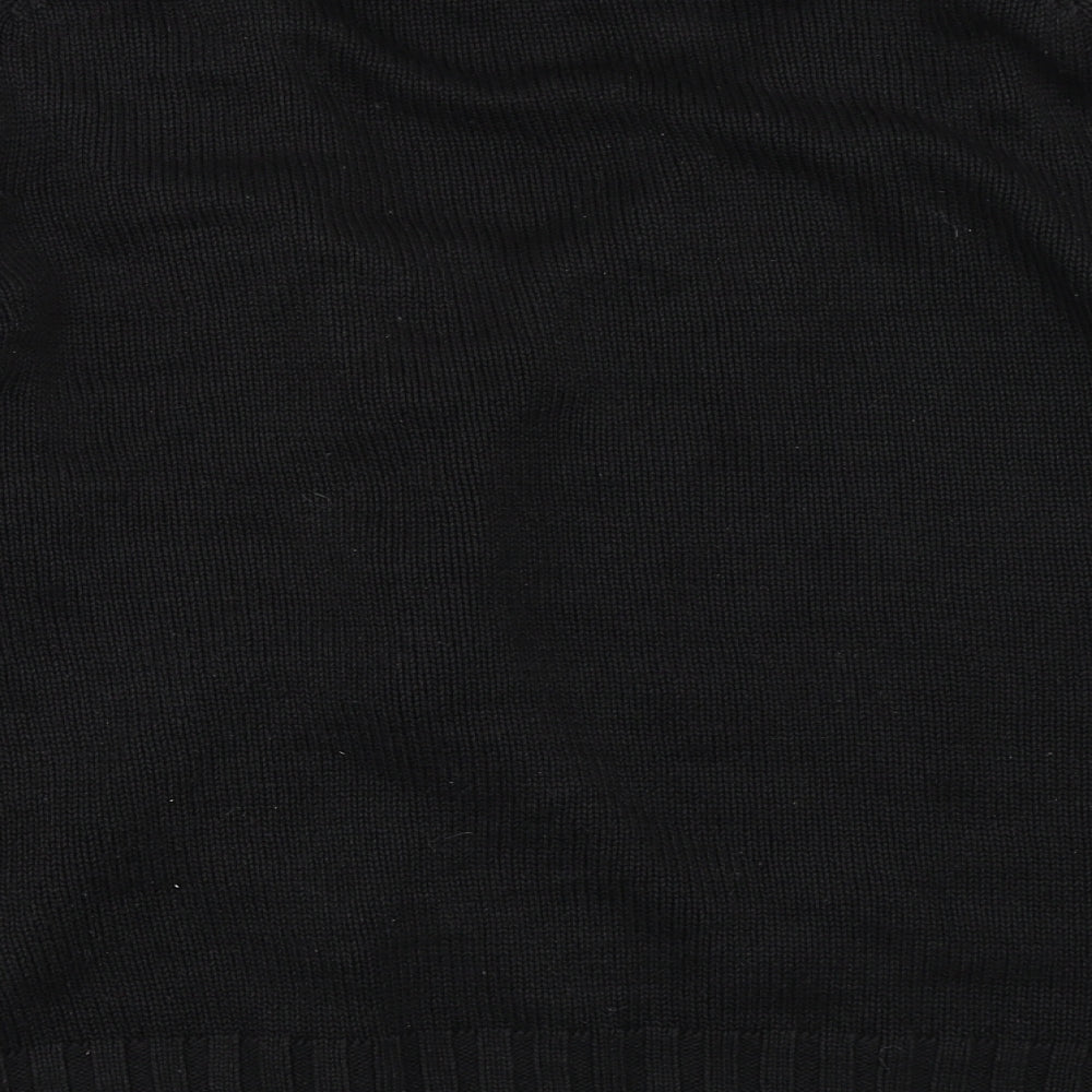 Brand and care label for Hope N' Life women’s black full zip jumper, size L