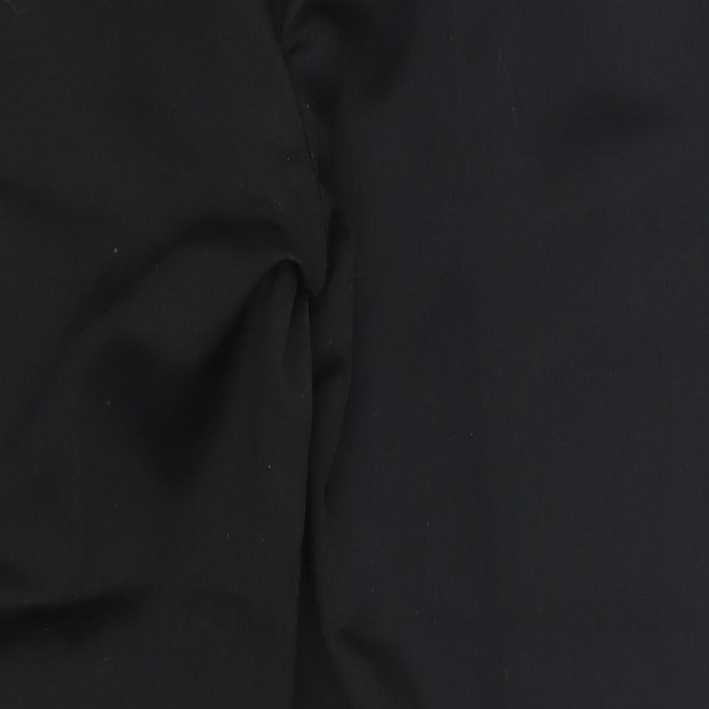 Preworn Womens Black Trousers Size 30 in L24 in