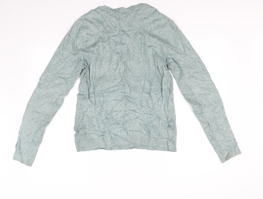 Topman Mens Green Pullover Jumper Size XS