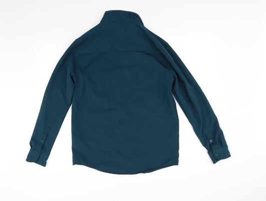 Boohoo Womens Green Jacket Size S
