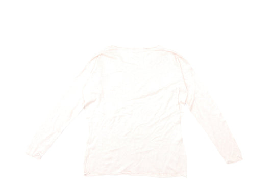 Costes Womens Beige Knit Pullover Jumper Size M - STAR