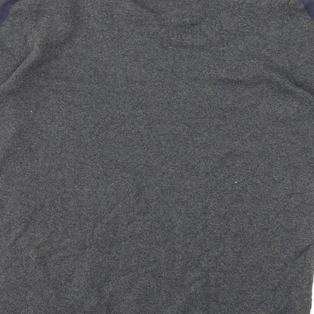 Marks and Spencer Mens Grey Knit Pullover Jumper Size XS