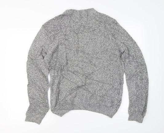 L.O.G.G Mens Grey Pullover Jumper Size S