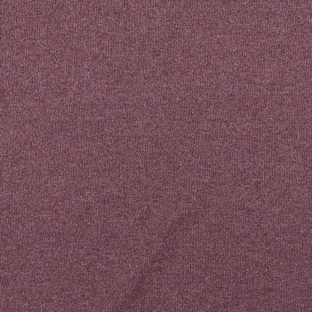 Brand and care label for Preworn women’s purple jumper, size UK 14