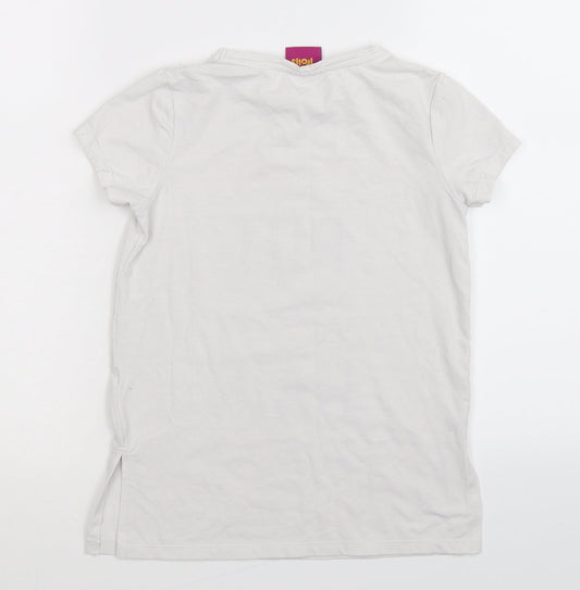Dreamworks Girls White Pullover T-Shirt Size S
