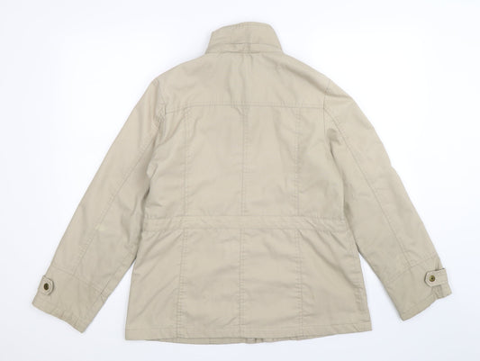 BM Womens Beige Jacket Size 12