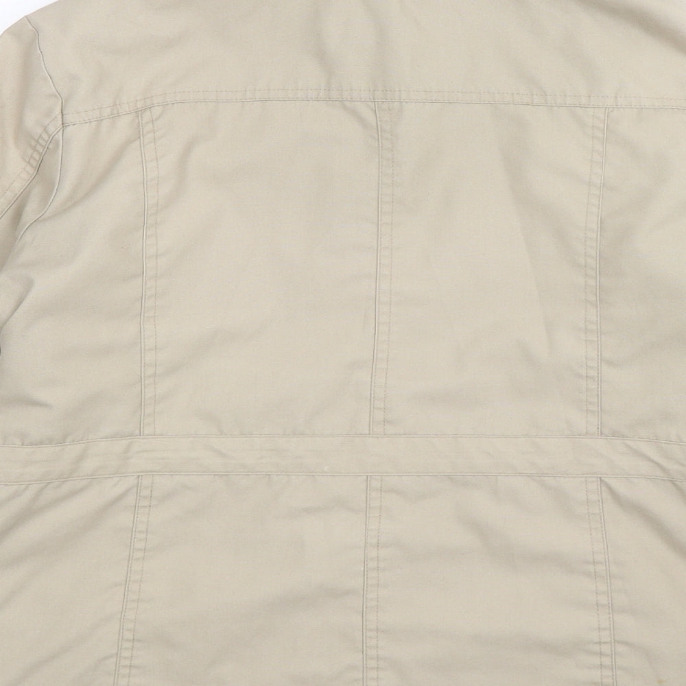 BM Womens Beige Jacket Size 12