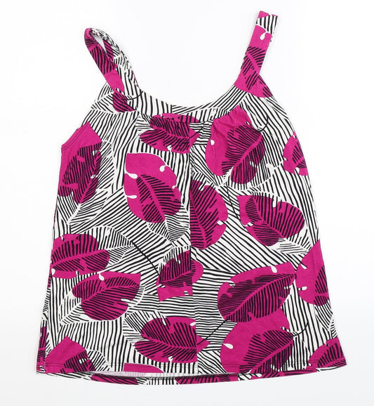 Wallis Womens Multicoloured Floral Basic Tank Size 10